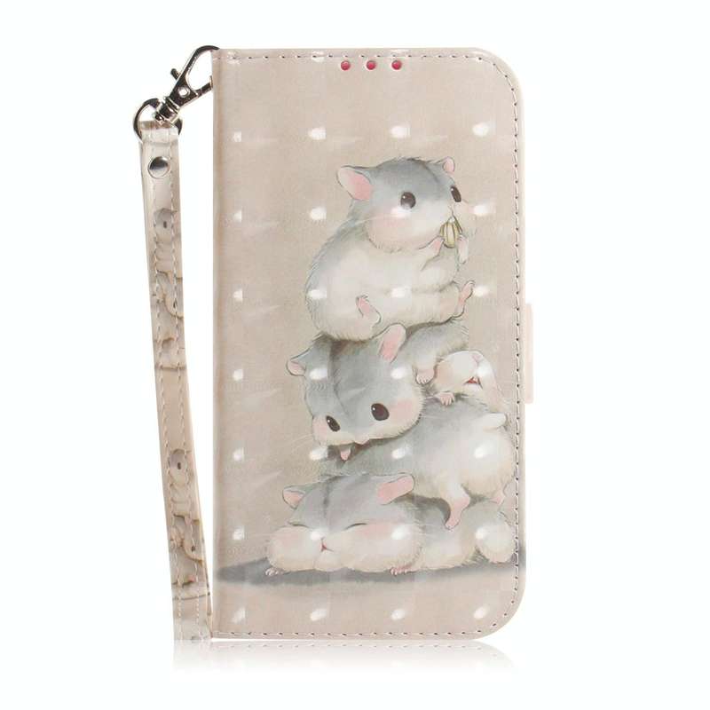 For OPPO Reno8 Pro+ 3D Colored Horizontal Flip Leather Phone Case(Squirrels)