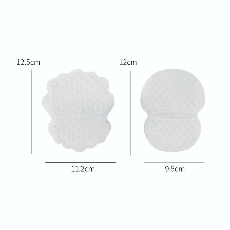 50 PCS Summer Breathable Underarm Invisible Sweat-absorbing Stickers Mint