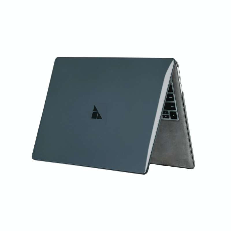 For Microsoft Surface Laptop 13.5 inch Laptop Flannelette Crystal Anti-drop Protective Case(Black)