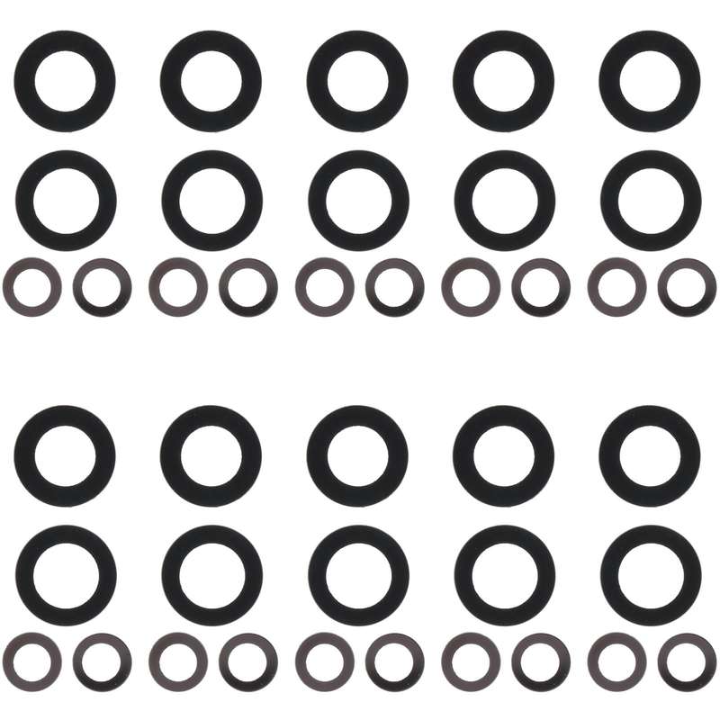 For OnePlus 9R 10pcs Back Camera Lens