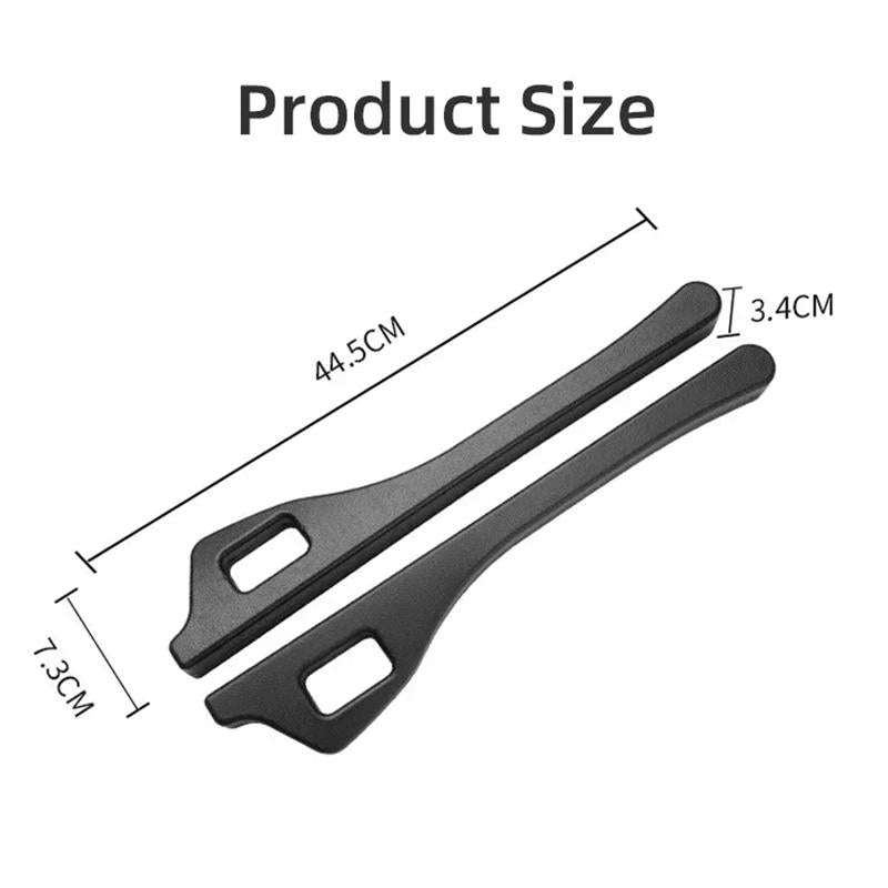 1 Pair Car Seat Gap Bar Car Interior Armrest Box Gap Leak-proof Filler (Red)