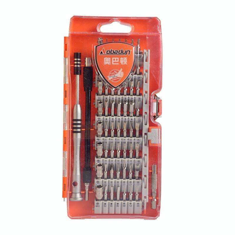 Obadun 9800 58 in 1 Screwdriver Set Manual CRV Batch Mobile Phone Disassembly Glasses Repair Tool...