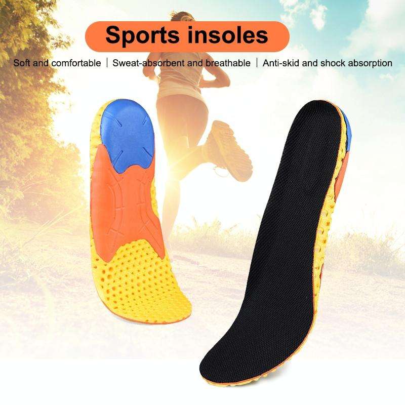 1 Pair 078 Thicken Breathable Shockproof Sports Insole Shoe-pad, Size:225-230mm