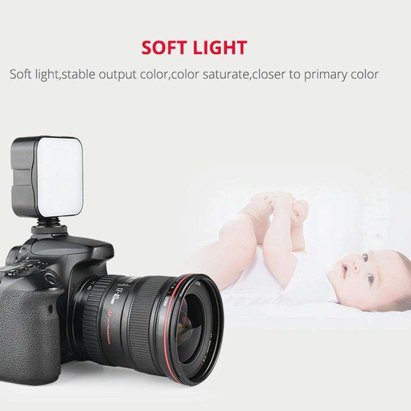 YELANGU LED01 49 LED Video Light for Camera / Video Camcorder (Black)