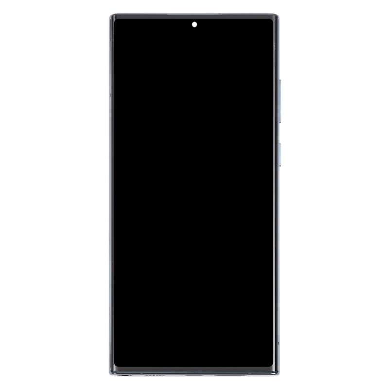 For Samsung Galaxy S22 Ultra 5G SM-S908B Original LCD Screen Digitizer Full Assembly with Frame (...