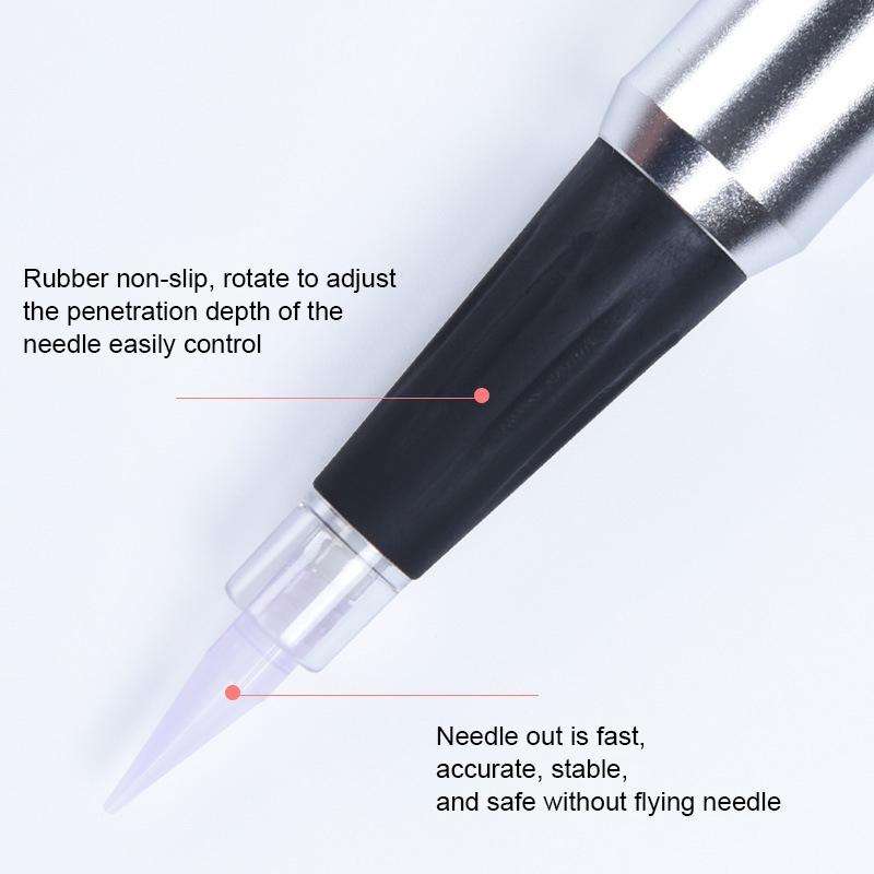 Semi-Permanent Tattoo Pen Apprentice Bleaching Lip Tattoo Eyebrow Instrument(Orange)