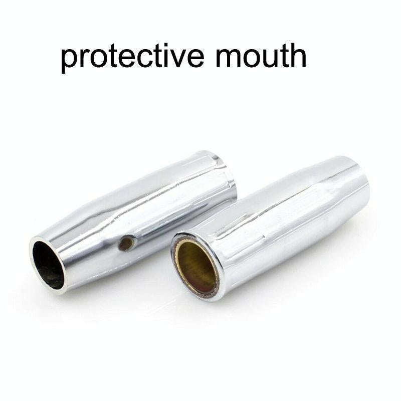 18 PCS / Set Welding Needle Point Vover Nozzle Kit Gas Shielded Welding Conductive Nozzle
