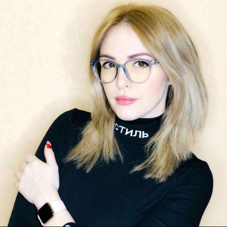 Anti Blue Anti-radiation Computer Gaming Protection Glasses for Women Men(Gray)