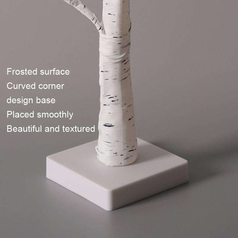 SJ-SD001 LED Christmas Party Decoration Birch Tree Decorative Light, Style: Detachable Base