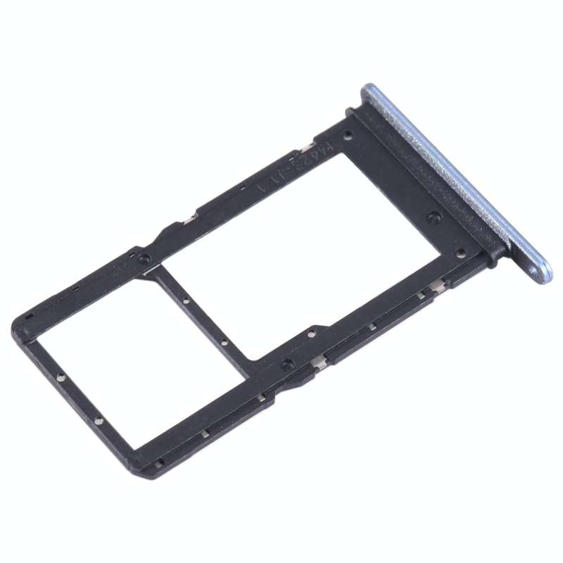 For Honor X8 5G SIM + SIM / Micro SD Card Tray (Blue)