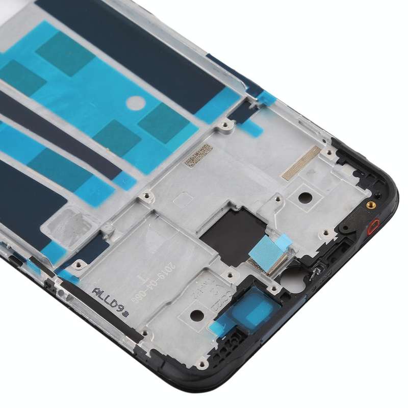 For OPPO A9 Front Housing LCD Frame Bezel Plate (Black)