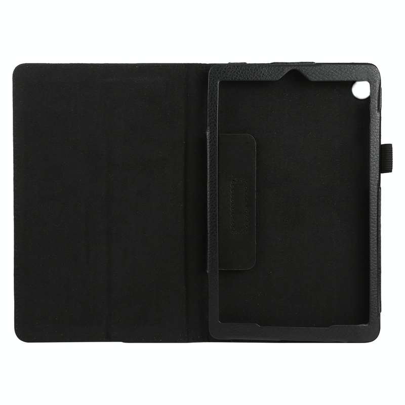 For Lenovo Tab M7 Litchi Texture Solid Color Horizontal Flip Leather Case with Holder & Pen Slot(...