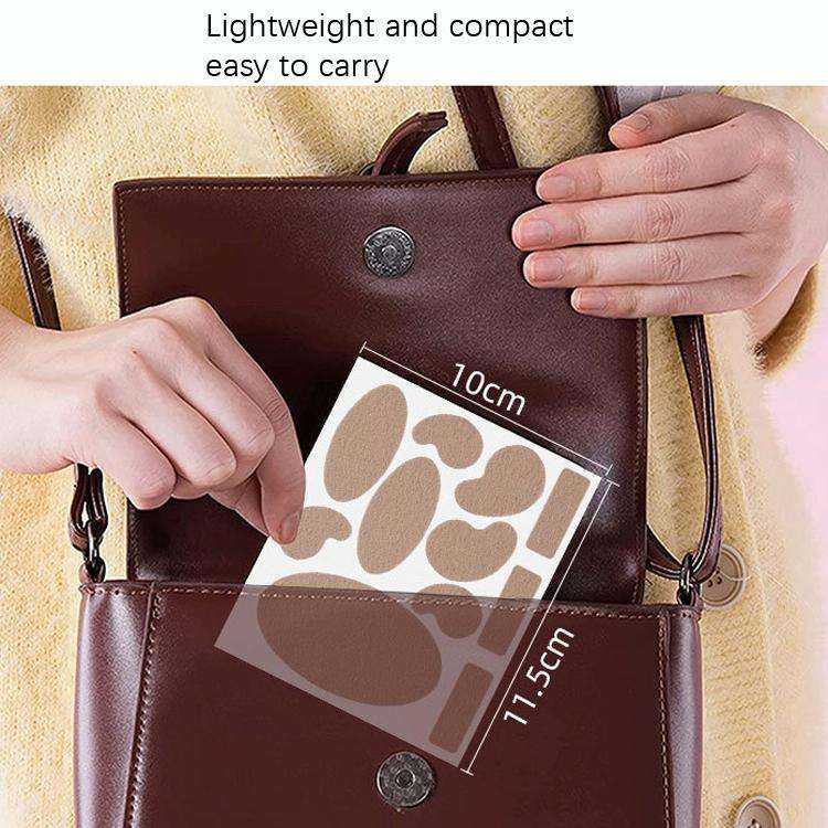 10 PCS High Heel Anti-Wear Foot Shoes Stickers(Skin Color)