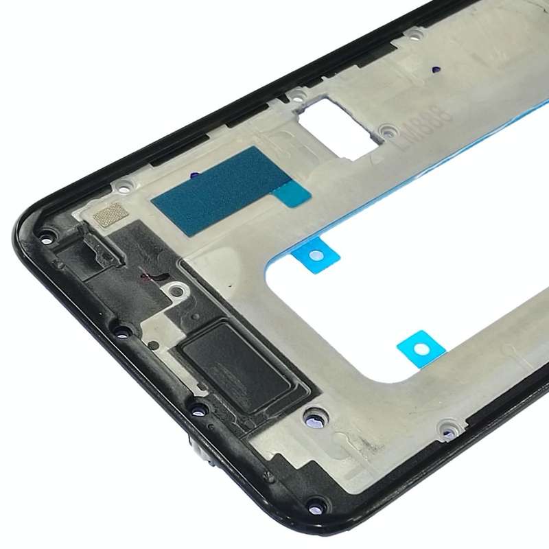 For Galaxy J4+ / J415 Front Housing LCD Frame Bezel Plate (Black)