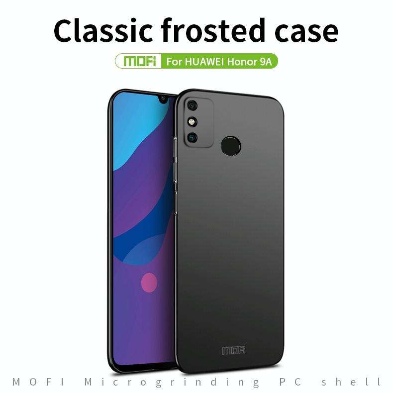 For Huawei Honor 9A MOFI Frosted PC Ultra-thin Hard Case(Black)