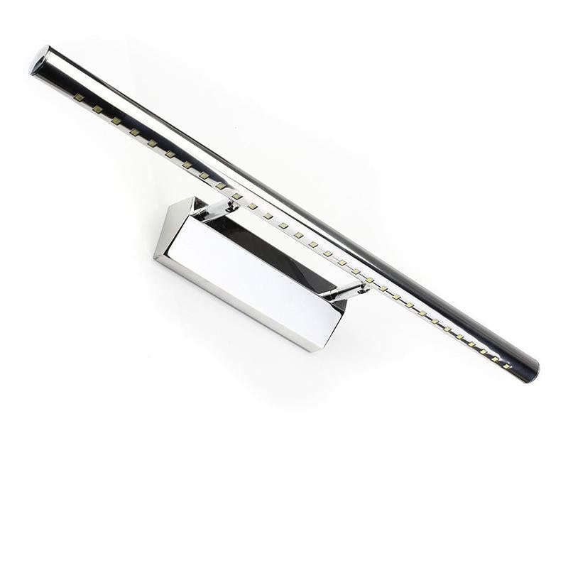 5W LED Wall Lamp Stainless Steel Bathroom Mirror Light, Model:40CM With Switch(Warm Light)