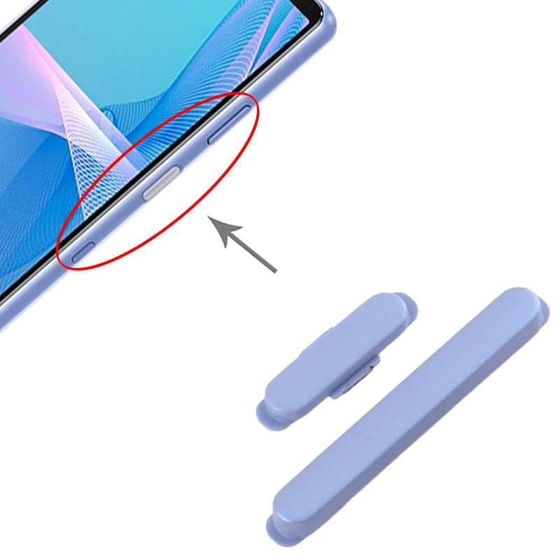 For Sony Xperia 10 III Original Power Button and Volume Control Button (Blue)