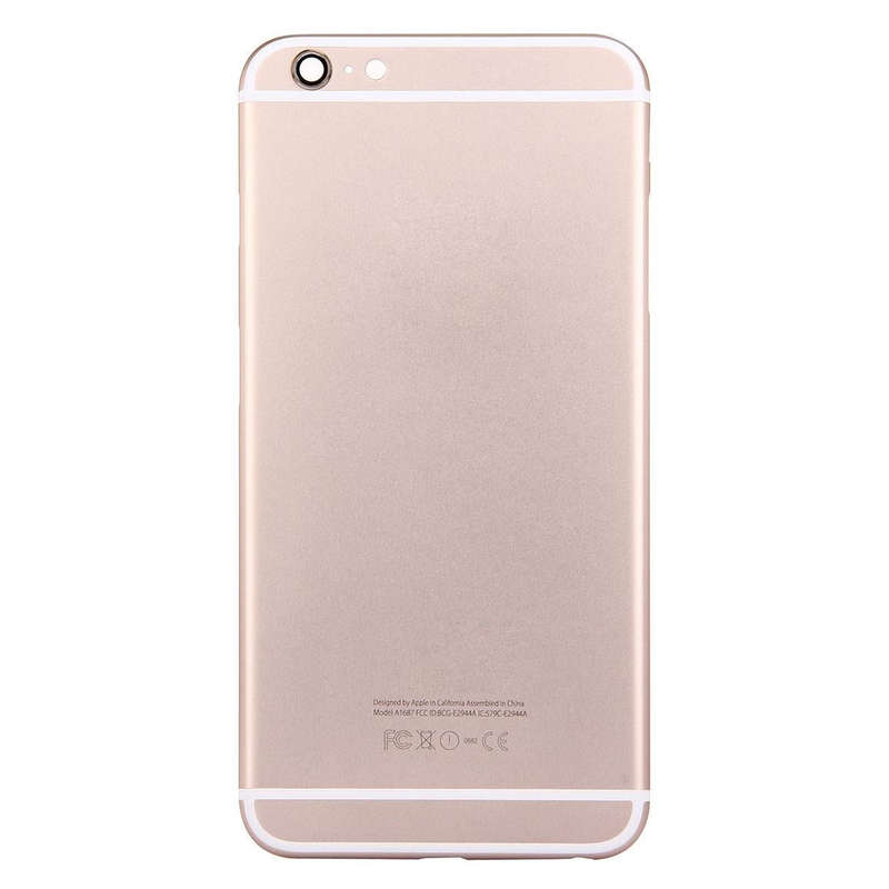 5 in 1 for iPhone 6s Plus (Back Cover + Card Tray + Volume Control Key + Power Button + Mute Swit...