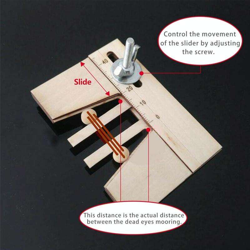 Wood Ship Model DIY Auxiliary For Wooden Classical Sailing Model(Wood)