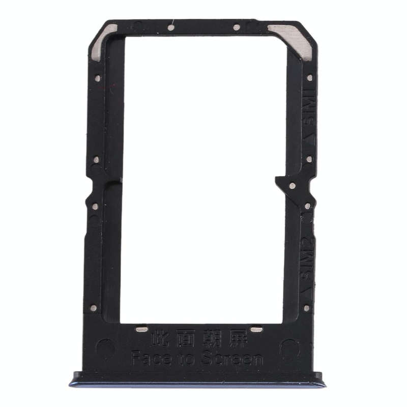For OPPO Reno3/K7 5G/Find X2 Lite SIM Card Tray + SIM Card Tray(Blue)