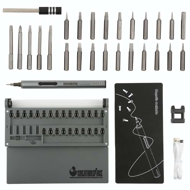 CREATIONSPACE Lithiium Battery Precision Electric Screwdriver