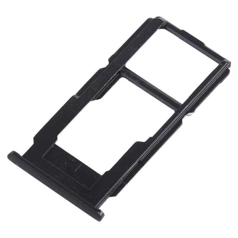 For OPPO R11s SIM Card Tray + SIM Card Tray / Micro SD Card Tray (Black)