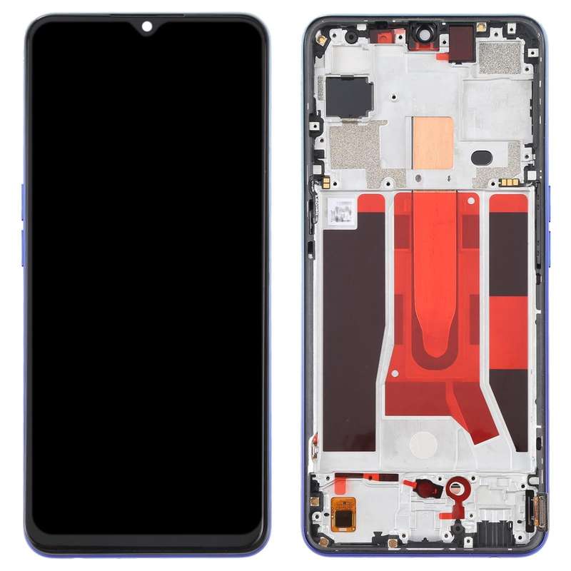 Original LCD Screen For OPPO Reno3 5G/Reno3 Youth/F15/Find X2 Lite/K7 5G Digitizer Full Assembly ...