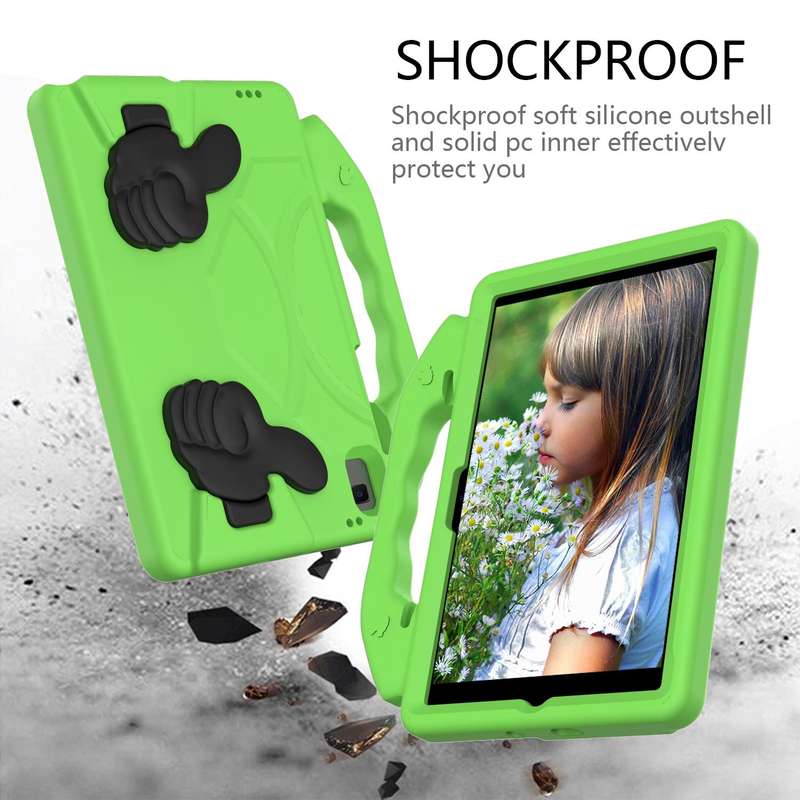 For Huawei MatePad 10.4 EVA Material Children Flat Anti Falling Cover Protective Shell with Thumb...