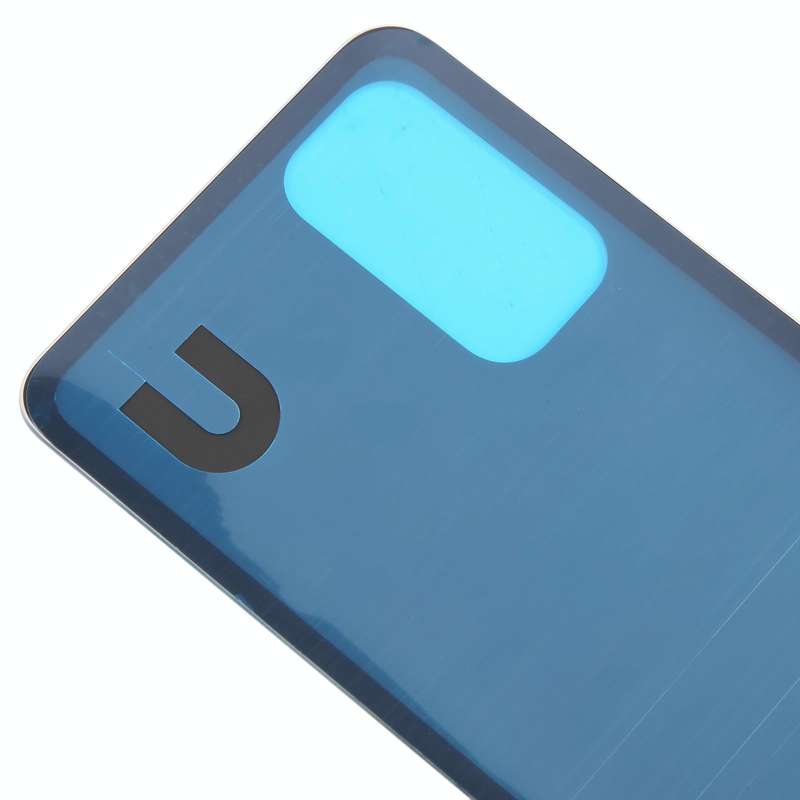For OPPO Find X3 Lite Glass Material Battery Back Cover(Frosted Silver)
