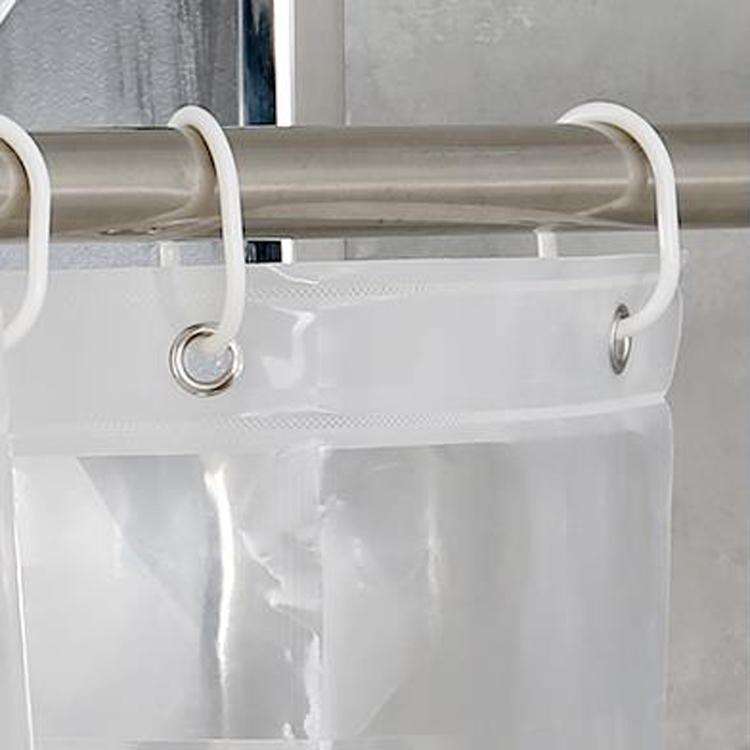 Bathroom EVA Shower Curtain 3D Translucent Thick Waterproof Mildew Sanitary Partition Curtain Sho...