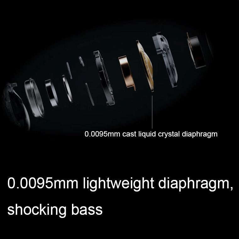 OPPO Enco X2 Wireless In-Ear Active Noise Reduction Gaming Bluetooth Earphones, Style:Wireless Ch...