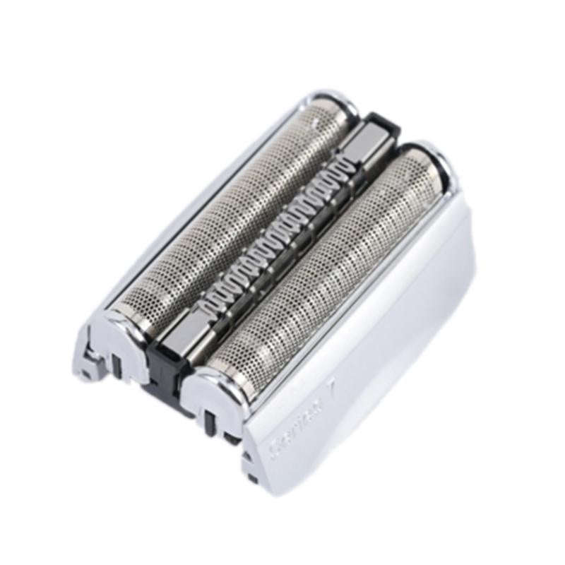 For BRAUN 70S Electric Shaver Silver Mesh Cutter Head Upgraded Version, Style: With Words(Plastic...