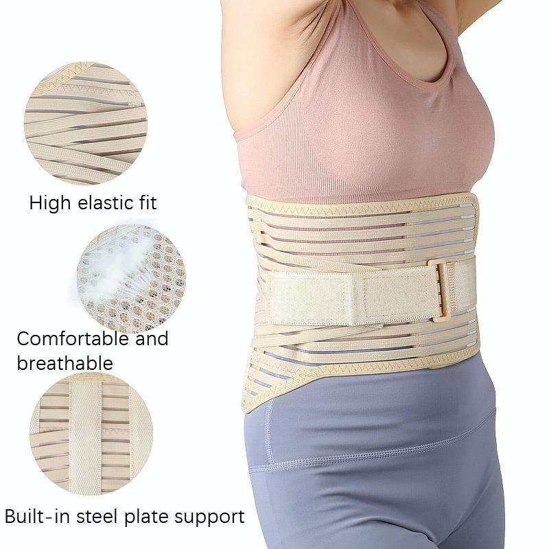 Sports Fitness Waist Trainer Postpartum Belt(M)