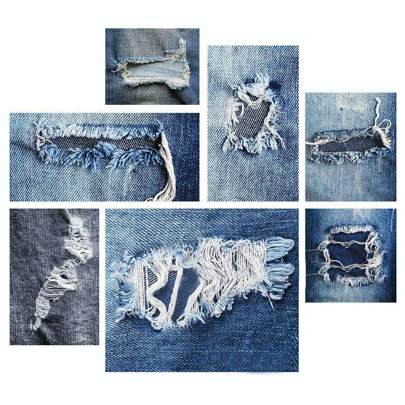 20pcs/set Jumper Shirt Elbow Knee Repair Patch Denim Cutting Patch
