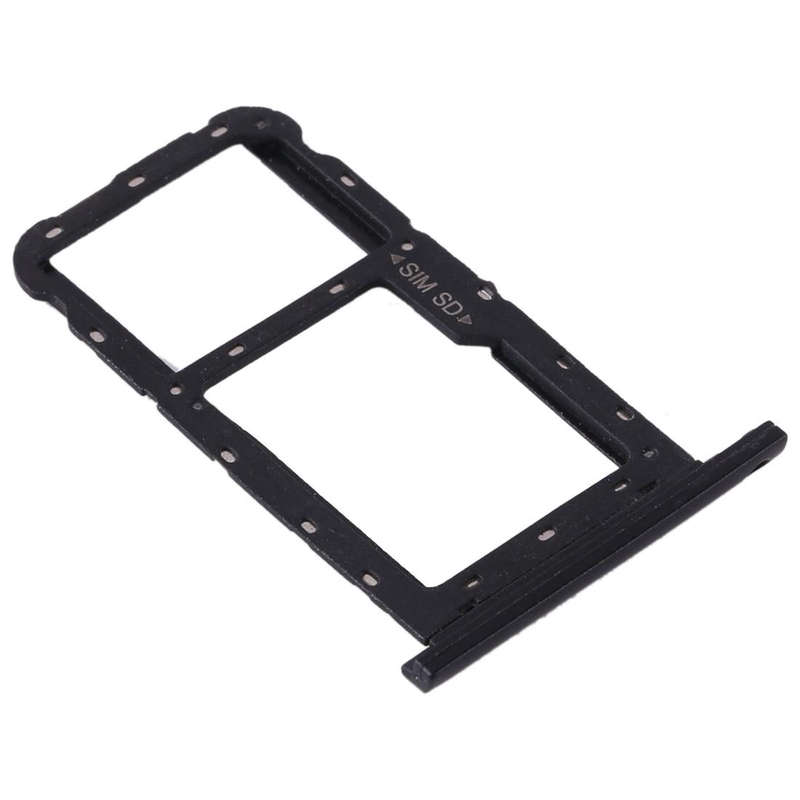 SIM Card Tray + Micro SD Card Tray for Huawei Honor Pad 5 10.1 AGS2-AL00HN (Black)