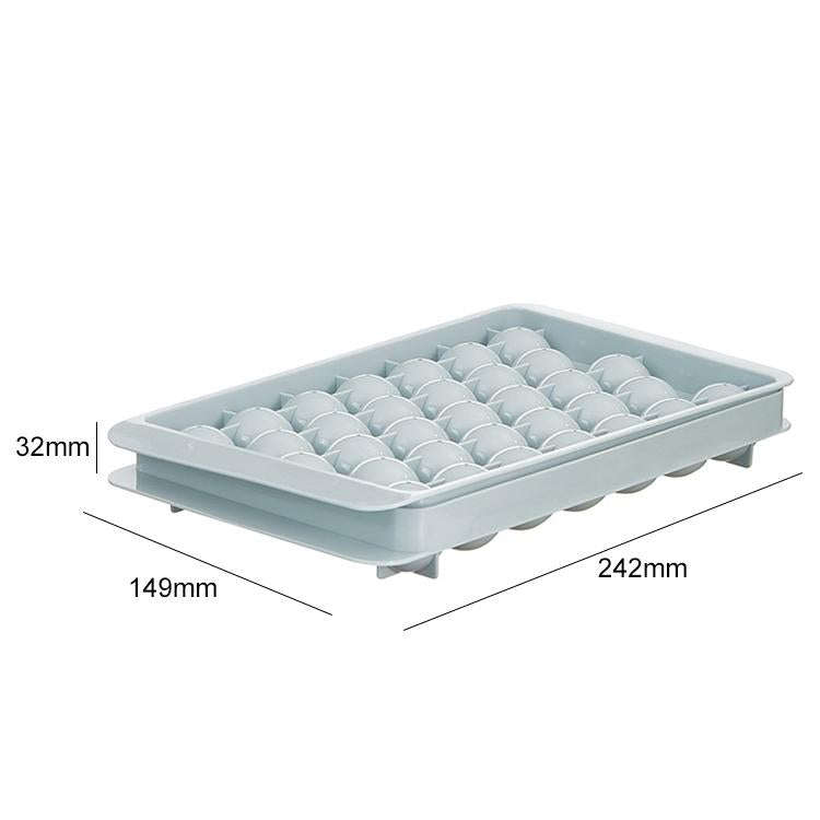 Creative Home Refrigerator Ice Box Ice Lattice Spherical Ice Cube Mould(Blue)