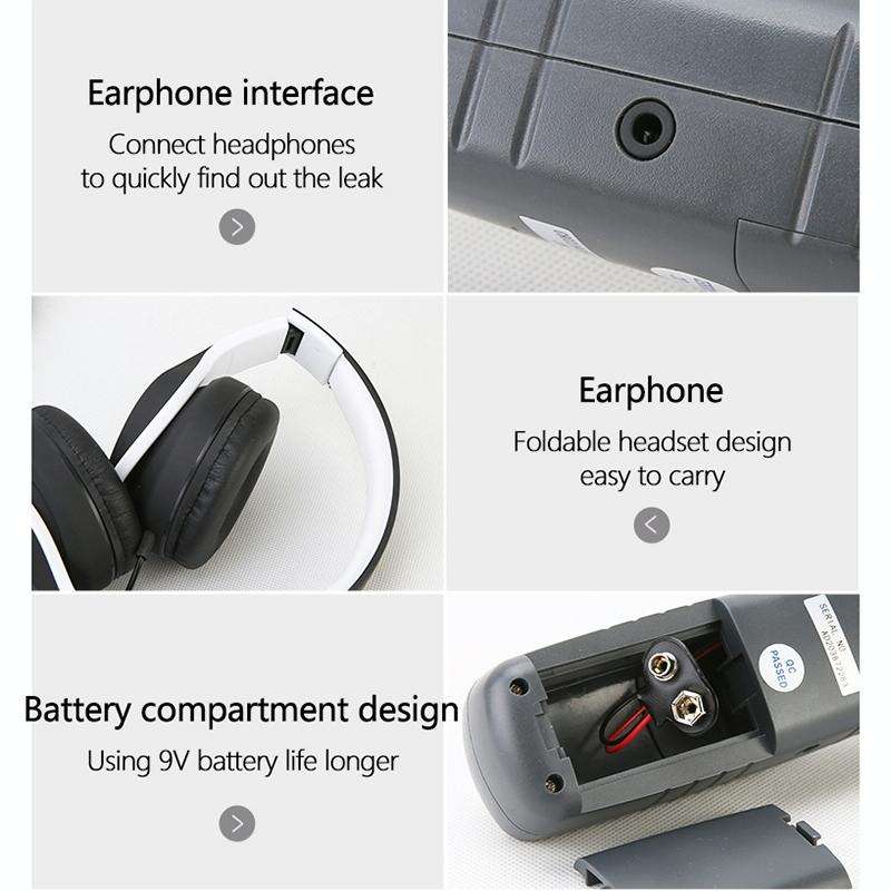 DUOYI DY26A Car Ultrasonic Leak Location Determine Meter