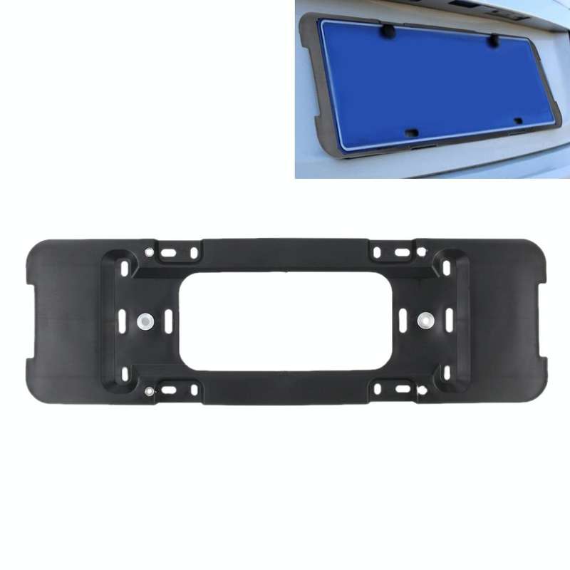 Rear License Plate Base Bracket Holder License Plate Base Licence Holder Front License Plate Fram...