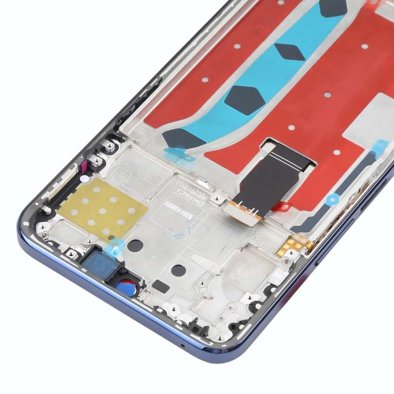 Original LCD Screen for Honor X30i Digitizer Full Assembly with Frame(Blue)