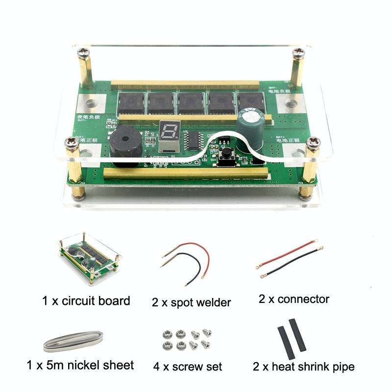 Spot Welding Machine DIY Portable Battery Storage Spot Welding Machine PCB Circuit Board Welding ...