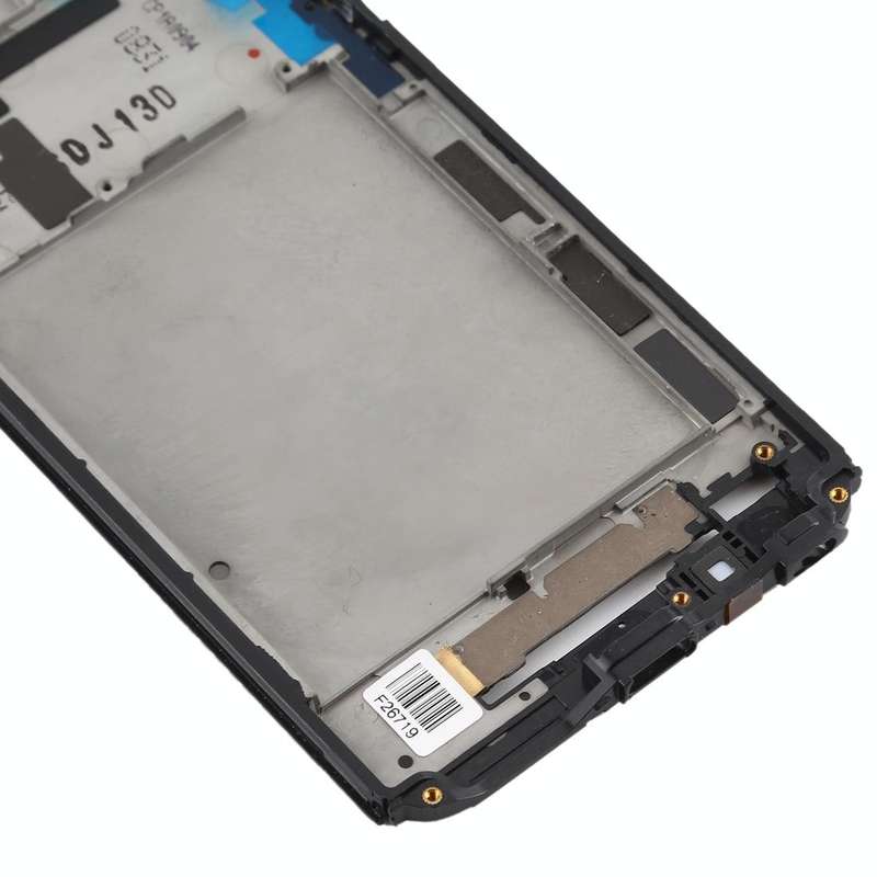 Front Housing LCD Frame Bezel Plate for LG V20 Mini (Black)