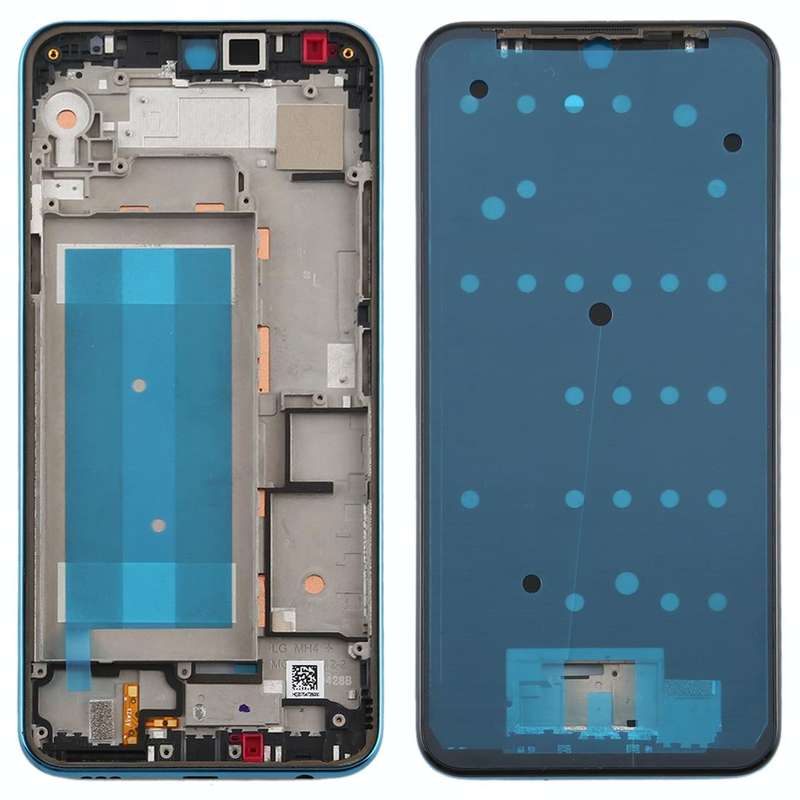 Front Housing LCD Frame Bezel Plate for LG K50 / K12 MAX / LMX520BMW / LMX520EMW(Single SIM Versi...