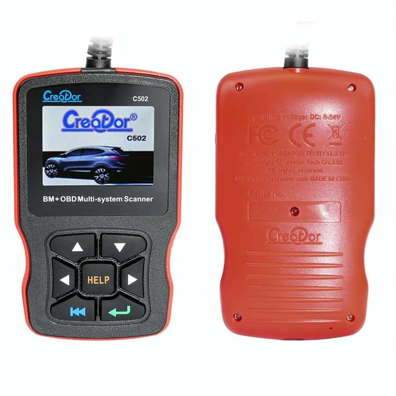 Creator C502 V7.6 Car OBD2 Multi-system Scanner Car Diagnostic Tool for Mercedes-Benz before 2016...