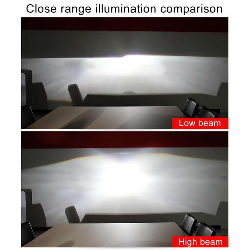 IPHCAR G262 H1 3.0 inch 12V Bi-Xenon Projector Lens Headlight with Exquisite Angle Eyes Decoratio...