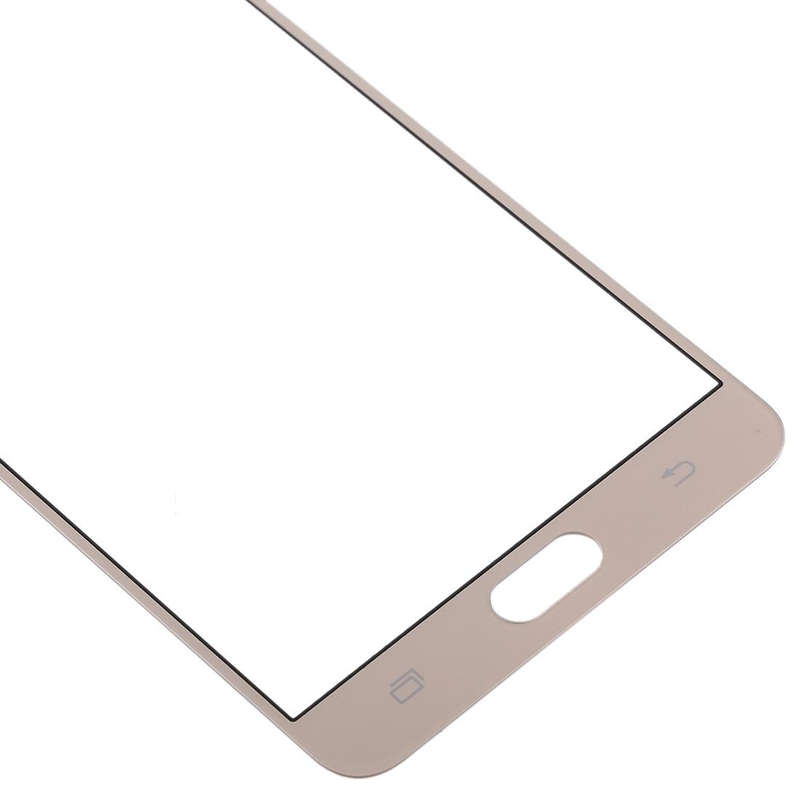 For Samsung Galaxy J7 Max 10pcs Front Screen Outer Glass Lens (Gold)