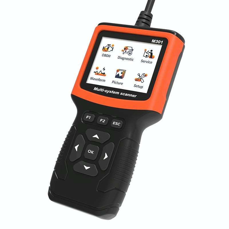 M301 9-18V OBD2 Car Code Reader Scanner Fault Detector
