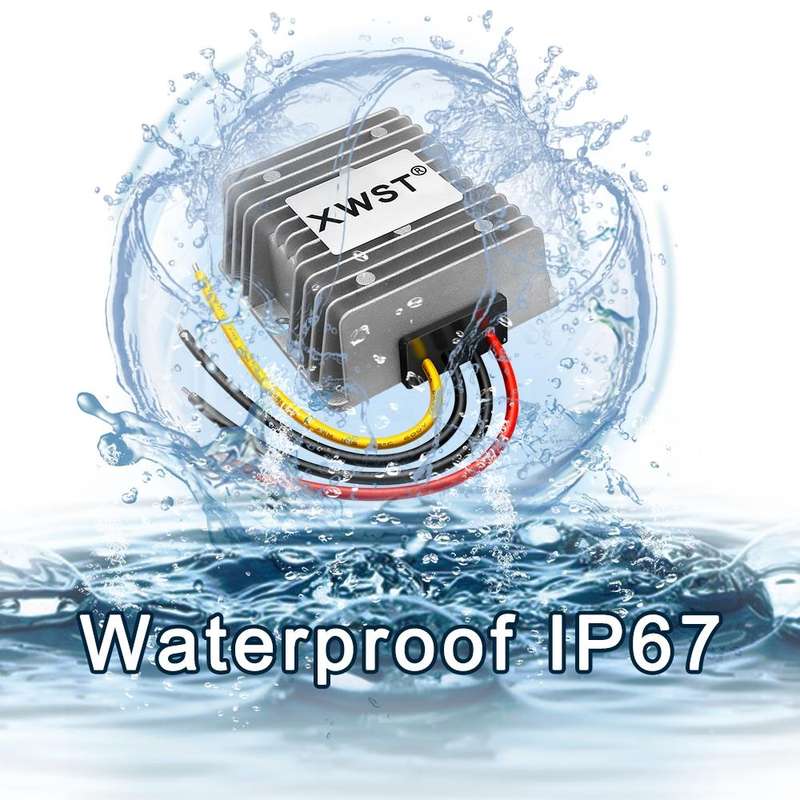 XWST DC 12/24V To 5V Converter Step-Down Vehicle Power Module, Specification: 12V To 5V 1A Small ...