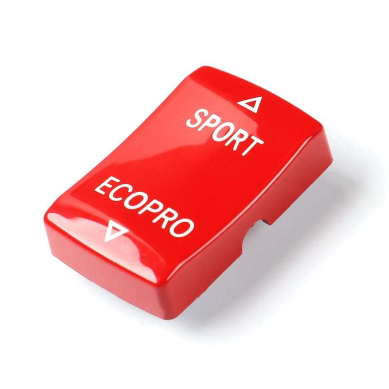 Car Gear Mode Switch Button for BMW 1-Series F20 2012-2018,Left and Right Drive(Red)