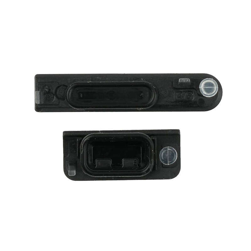 Earphone Button & Volume Button  for Sony Xperia ZR / M36h(Black)