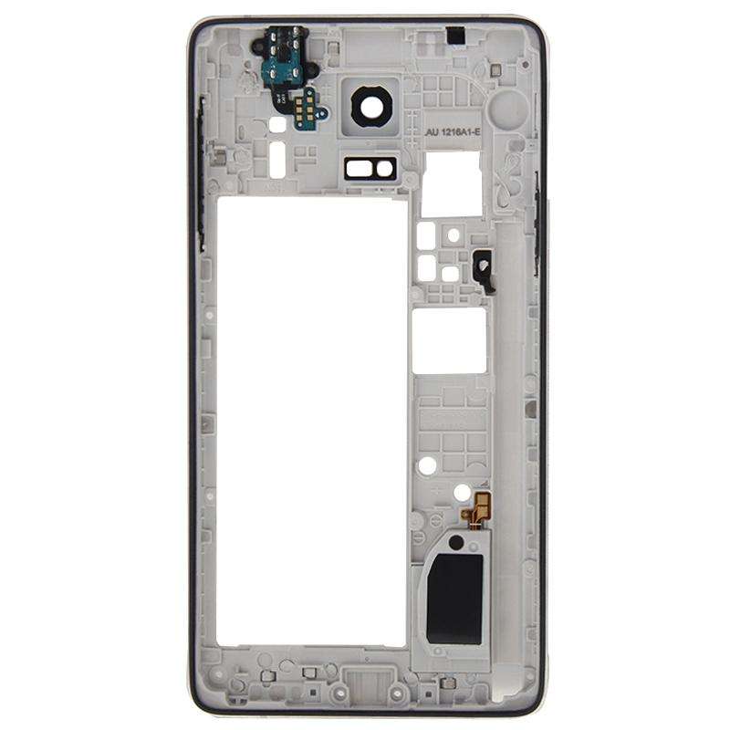 For Galaxy Note 4 / N910F Full Housing Cover (Front Housing LCD Frame Bezel Plate + Middle Frame ...